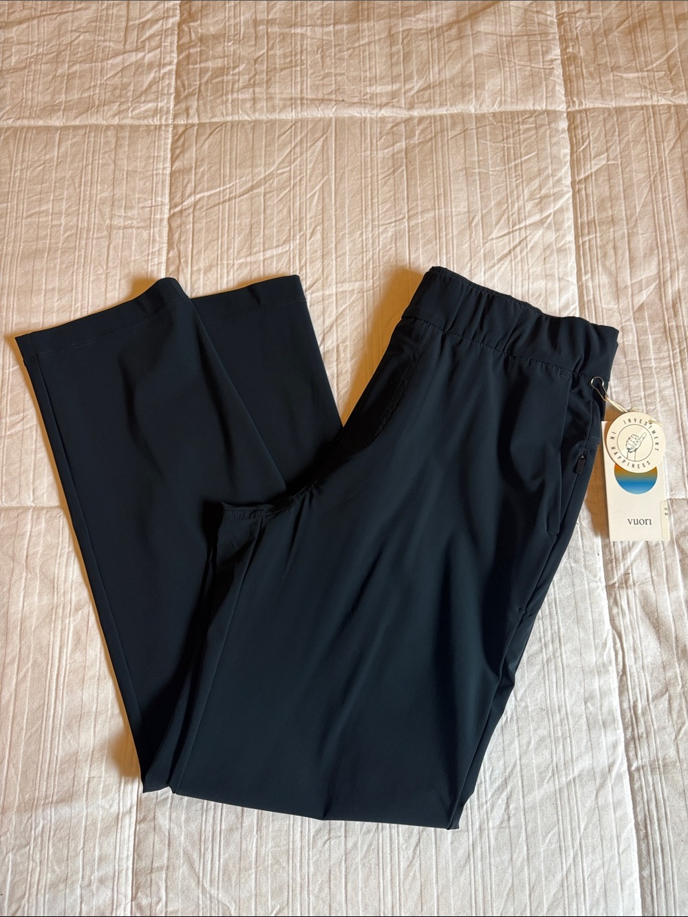 NWT Vuori Miles Ankle Pant in Navy Ink Sz S